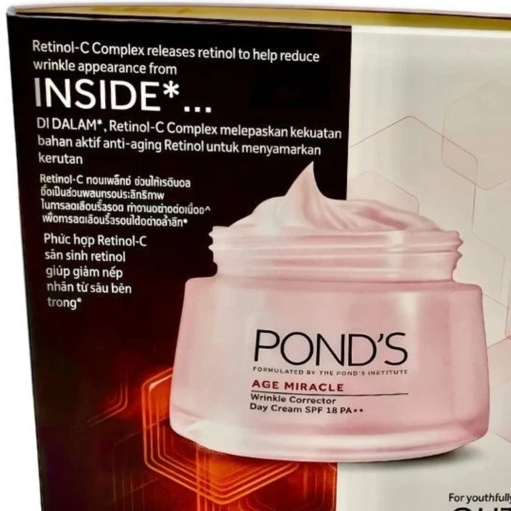 POND'S Age Miracle Wrinkle Corrector SPF 18 Anti Aging Day Cream 1.7 oz 50g